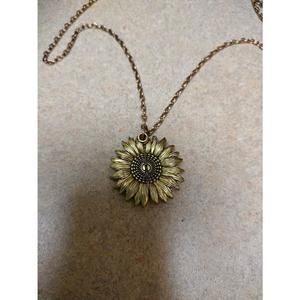 Sunflower pendant
